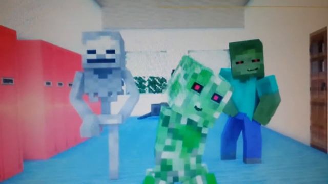 Зеленый няша крипер. смотреть онлайн