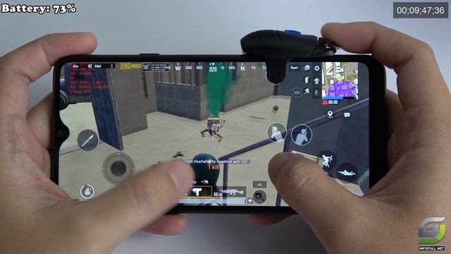 Samsung Galaxy A20s test game PUBG Mobile 2021 смотреть онлайн