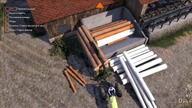 Lumberjack's Dynasty #5 Обзор и прохождение игры # первый заработок # покраска техники # рыбалка смотреть онлайн