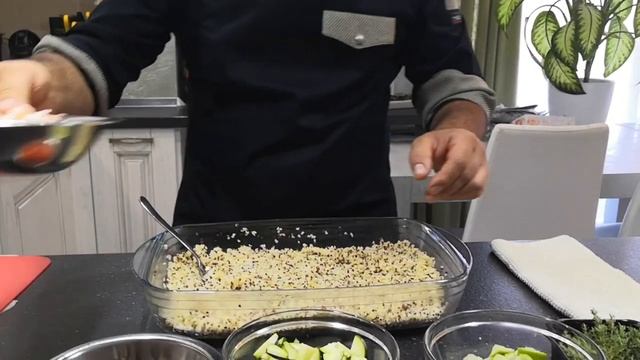 Летний Салат Булгур, Киноа /Insalata Estiva Bulgur Quinoa