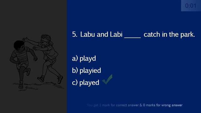 PT3/SPM GRAMMAR QUIZ - [PAST SIMPLE] смотреть онлайн
