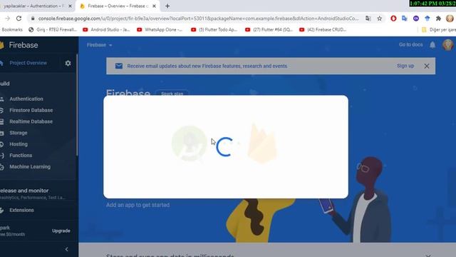 Android Studio Dersleri 2021 Firebase Veri Tabanı Serisi Ders 2: Projeyi Firebase'e bağlama смотреть онлайн