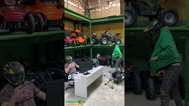 А что выберешь ты ? #greencamel #квадроцикл #электроквадроцикл #квадрик #мотоцикл #shorts смотреть онлайн
