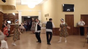 Еврейский народный танец Хава Нагила исполняет танцевальный коллектив «Шхина»