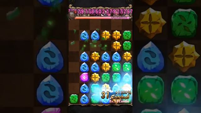 68 combo in one turn - Tower of Saviors смотреть онлайн