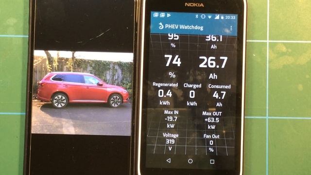 Mitsubishi Outlander PHEV battery degradation - Thanks to Andy and Gary смотреть онлайн