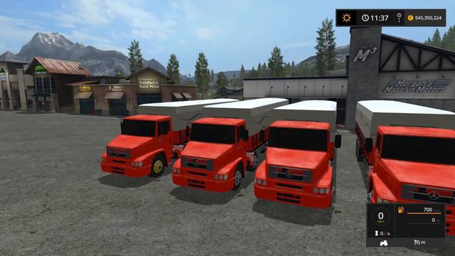 CAMINHÃO MB 1620 BI-TRUCK | FARMING SIMULATOR 17 | PT-BR | смотреть онлайн