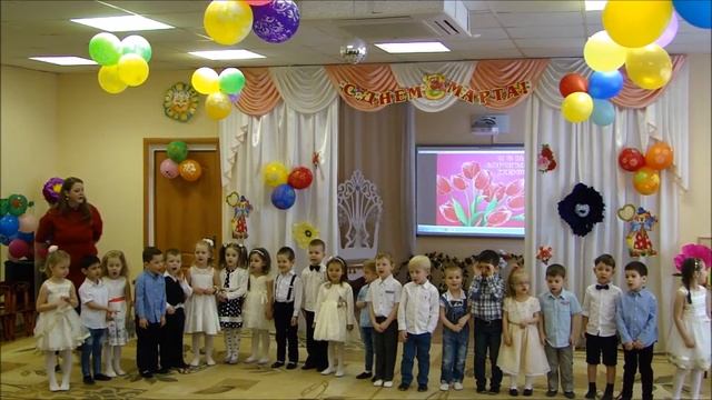 Детский сад ,,ЗОЛОТОЙ КЛЮЧИК,, 8 марта 2018 г. смотреть онлайн