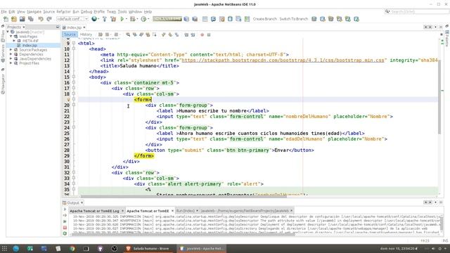 ☕ Java Web desde cero en Netbeans ☁️[06.- Recibir datos via post] смотреть онлайн