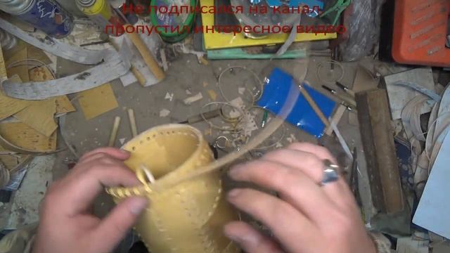 Поделки из бересты своими руками.Лоскутный туес +объёмная прошивка смотреть онлайн