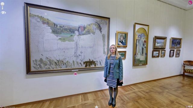 О картине М.В. Нестерова "Видение отроку Варфоломею" первый вариант картины 1889 г. (Оксана Мельник смотреть онлайн