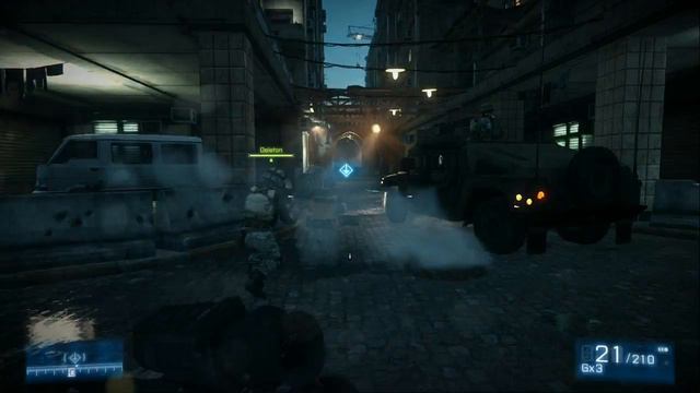 Battlefield 3 - CO-OP("ВЫХОД ИЗ ОКРУЖЕНИЯ") Gameplay from WastedLine смотреть онлайн
