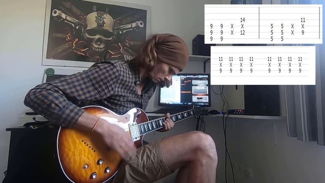 Papa Roach - Help - Guitar Cover with tabs смотреть онлайн