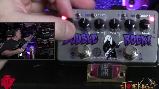 ZVEX Double Rock - Demo & Review - 30 Pedals in 30 Days 2015 смотреть онлайн