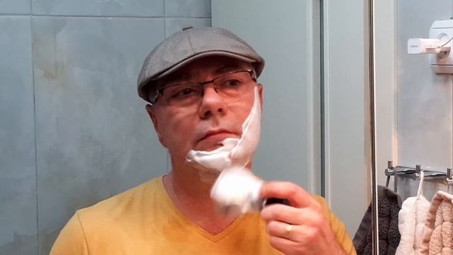 Бритьё №20 т образной бритвой Rockwell Ariana and Evans Razorock Feather Proraso Stetson смотреть онлайн