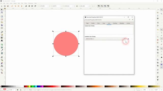 Solve Problems with the Colors while Exporting in Inkscape смотреть онлайн