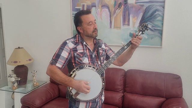 Texas Barbecue (Bela Fleck) on a Bishline Rosemary Banjo смотреть онлайн