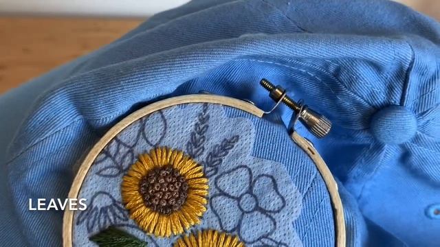 Embroidered Hat Tutorial: Spring Flowers смотреть онлайн