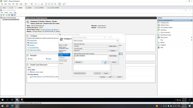 How to update the Failover Cluster File Share Witness used in SQL Server AOAG смотреть онлайн