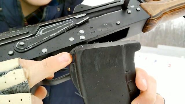 АКС-74у из дерева: Как работают механизмы? смотреть онлайн