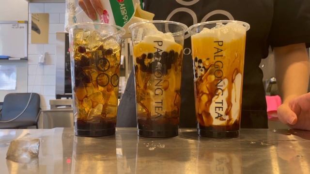 SUB) Cafe Vlog/펄이 늦게 담아지면 어떻게 되는 줄 알아 ?/Do you know what happens when the pearls come in late?