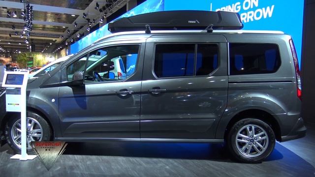 2020 Ford Grand Tourneo Connect Titanium exterior Interior Salon de l'auto bruxelles 2020 Brussels смотреть онлайн