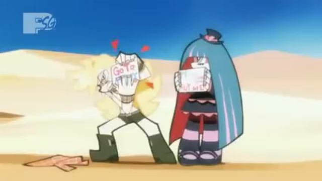 Panty & Stocking - D City Rock [Anarchy] смотреть онлайн