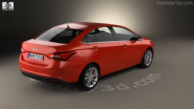 Chery Arrizo 5 2015 3D model by Humster3D.com смотреть онлайн