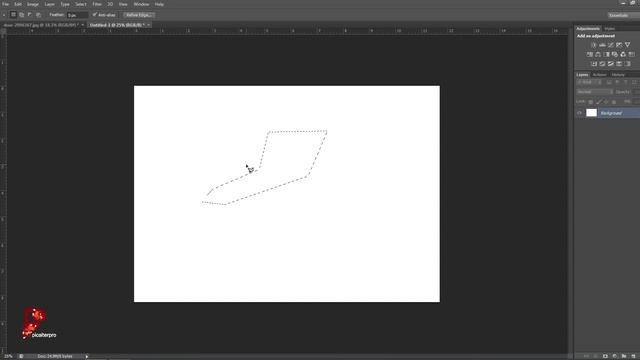 How to use the polygonal lasso tool in photoshop || Hindi photoshop tutorial смотреть онлайн