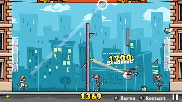 Tennis in the Face funny games Nintendo Switch смотреть онлайн