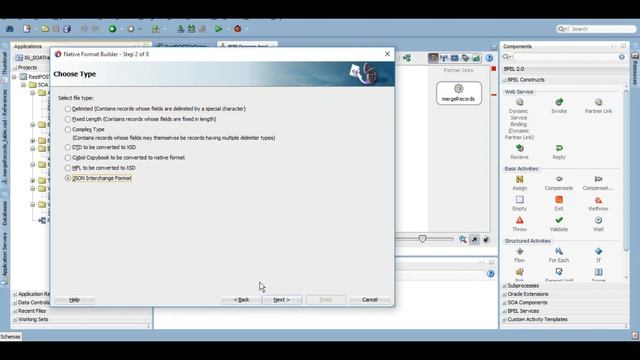 Oracle SOA 12C | REST API | REST Adapter POST Operation | JSON to XML Converstion | Database INSERT смотреть онлайн