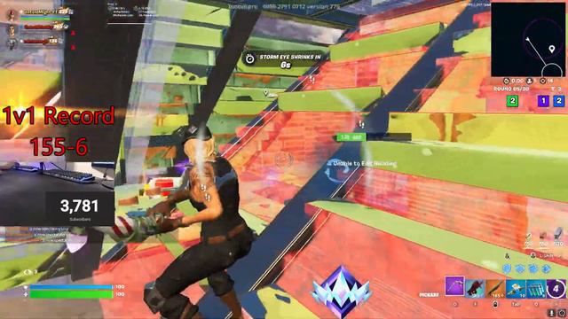 Playing Creative 2v2s/3v3s with Subscribers (141-6 Record in 1v1s) смотреть онлайн