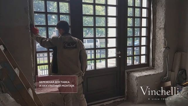 Входные дубовые двери на заказ | Производство Vinchelli смотреть онлайн