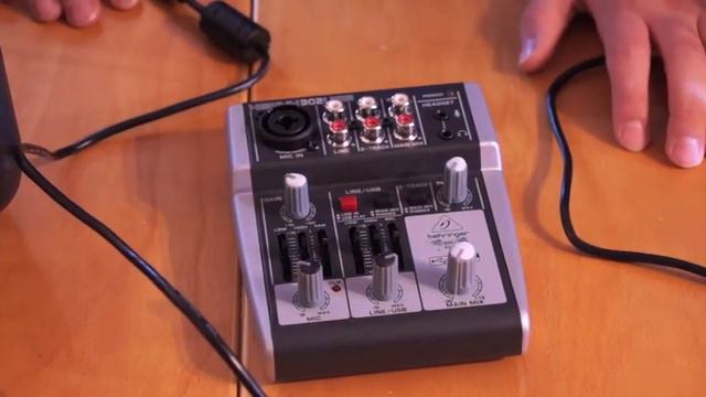 Behringer Xenyx 302 USB смотреть онлайн