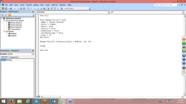 Advanced Excel VBA Macros Training in Hindi Call 8802579388 смотреть онлайн