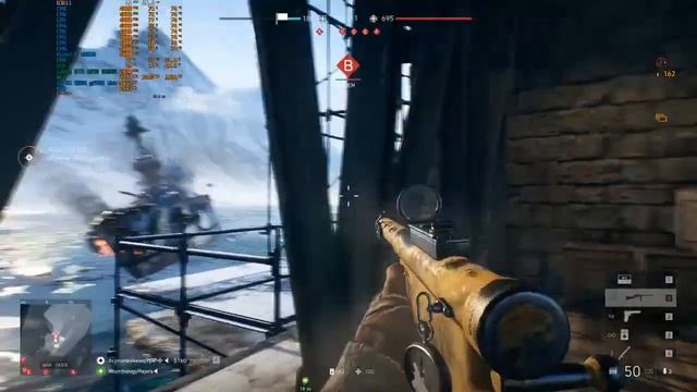 Battlefield V - 1440p - GTX 1650 GDDR5 OC + Ryzen 5 2400G OC смотреть онлайн