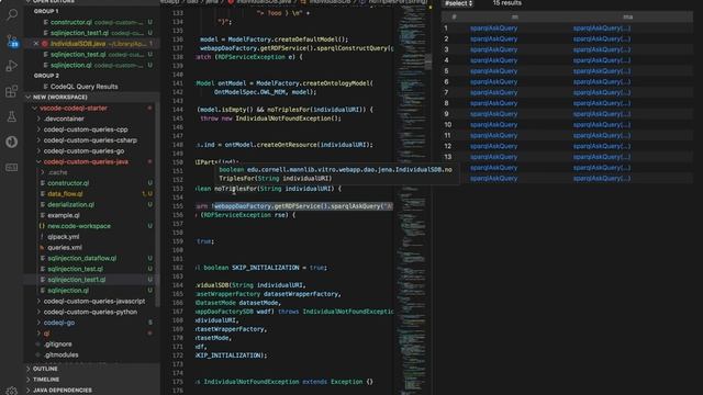 Variant analysis to find SQL injection using CodeQL - CVE-2019-6986 смотреть онлайн