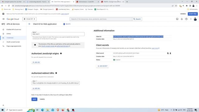 SuiteCRM Email to Anything with Gmail API and Cloud Pub/Sub | Real-time Email Parsing