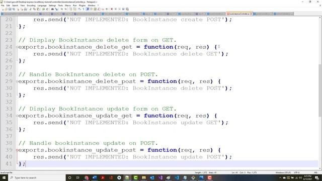 Express Web Framework (Node.js-JavaScript) - Part07.2 смотреть онлайн