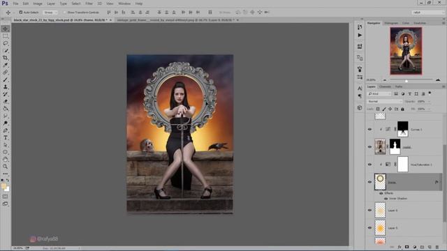 Dark Queen Photo Manipulation Effect Tutorial Photoshop CC YouTube смотреть онлайн
