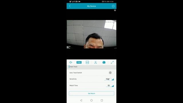 How to set Auto tracking function in iCSee app смотреть онлайн