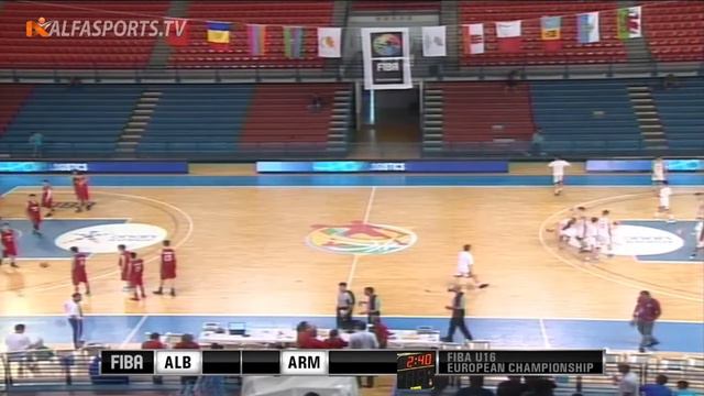 FIBA U16 | ALBANIA Vs ARMENIA | GAME 2 | 19/07/16