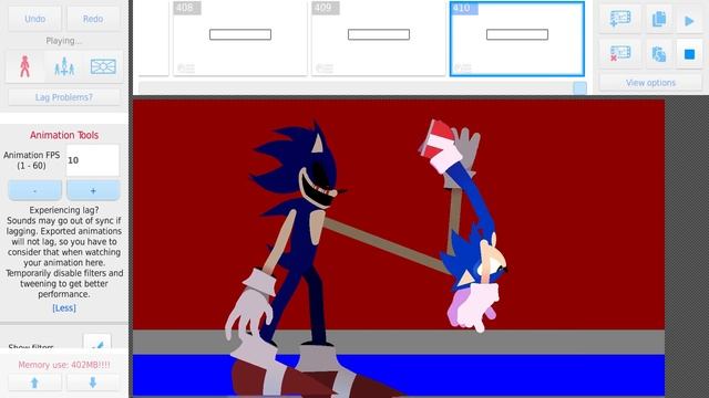 Sonic vs sonic.exe (stick nodes) смотреть онлайн