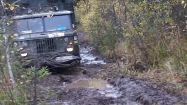 Газ66 (5.2L АКПП) на трассе Вепский Лес 2012 TR-1 Часть 2 смотреть онлайн