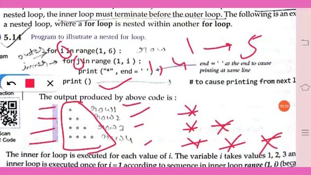 Nested for loop in Python (Flow of Control Statements) Sub IP Class xi смотреть онлайн