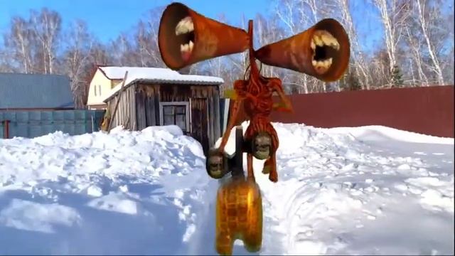 Siren Head vs Cartoon Cat in real Life | Siren Head in real life! Attack on the Siren Head monster смотреть онлайн