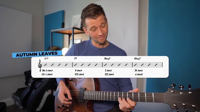 The 2-5-1 Chord Progression (Learn 100's of Jazz Songs) смотреть онлайн