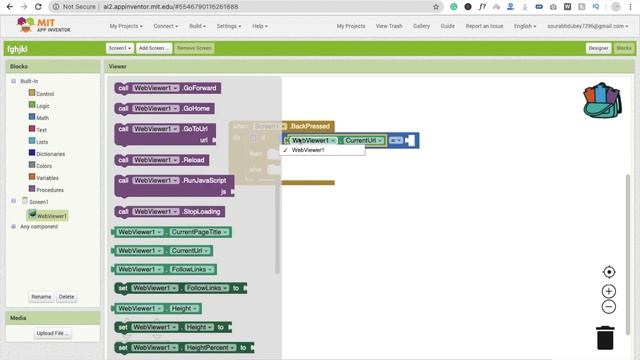 How To Use a WebViewer In a MIT App Inventor App 2 смотреть онлайн