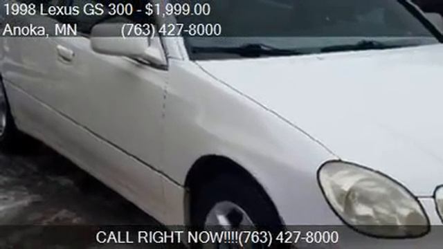 1998 Lexus GS 300 Base 4dr Sedan for sale in Anoka, MN 55303 смотреть онлайн