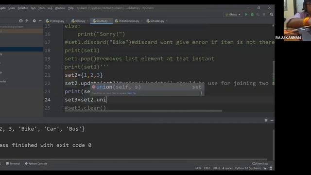 971 2855 0269 PYTHON Programming Part 13 by RAJU KANNAM, ADT NSTI Bengaluru Campus II смотреть онлайн